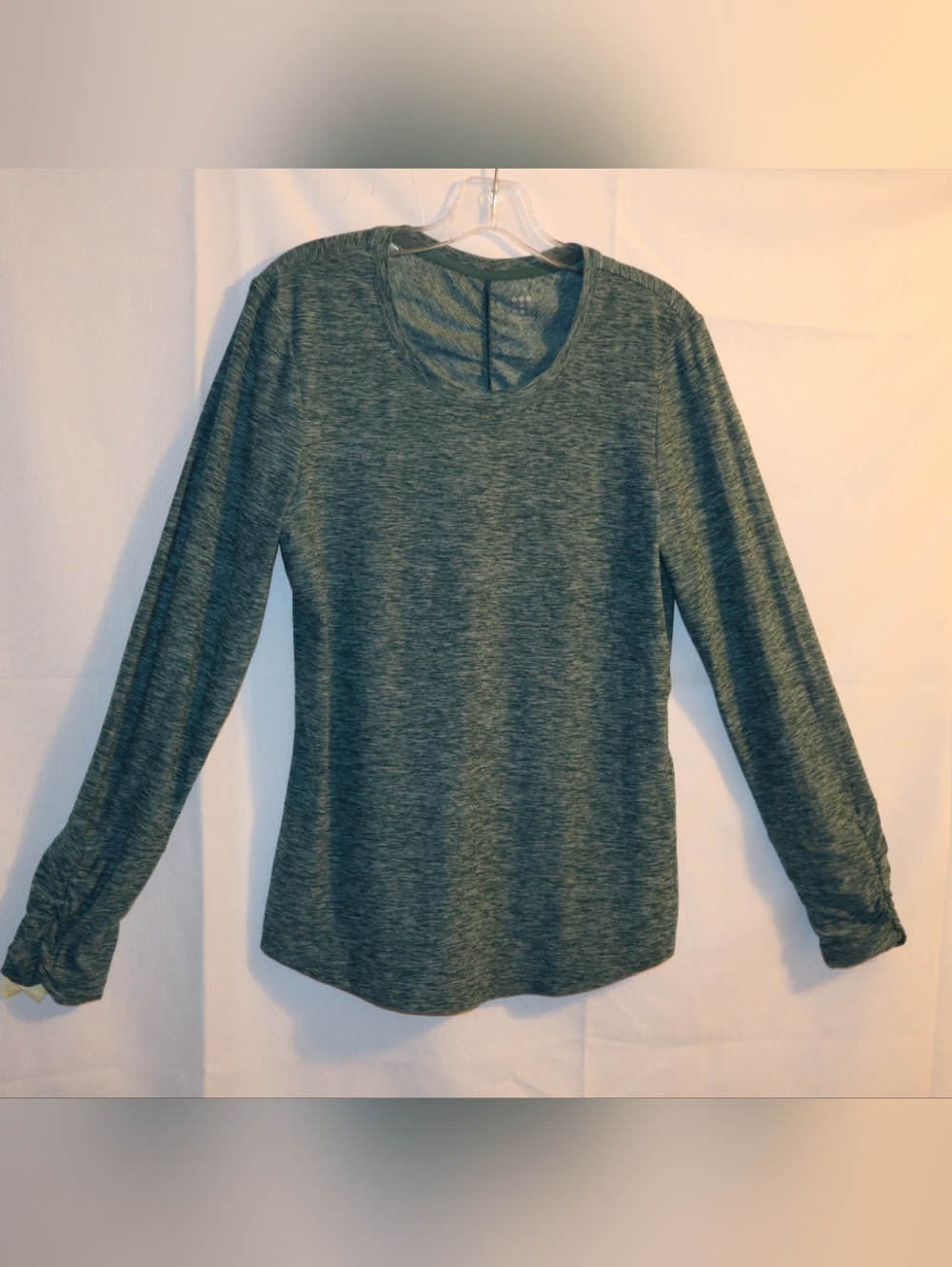 Title Nine Grace Long Sleeve Tee Mystic Lake Green Size L - Picture 5 of 11